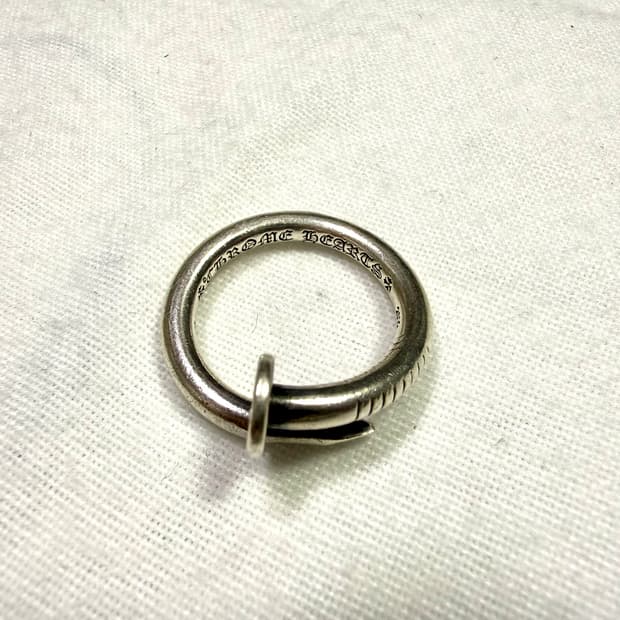 크롬하츠 플랫네일 링 (chrome hearts)