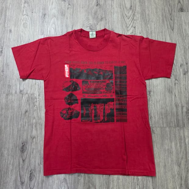 90s 리바이스 반팔 싱글스티치 usa