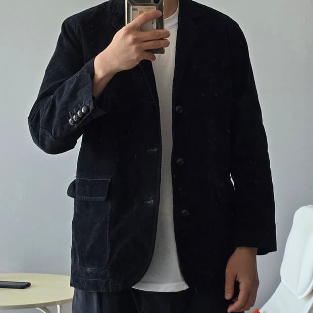 브룩스브라더스 코듀로이 내피형 블레이저 자켓 M