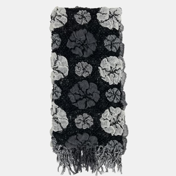 빈티지 디테일 머플러 