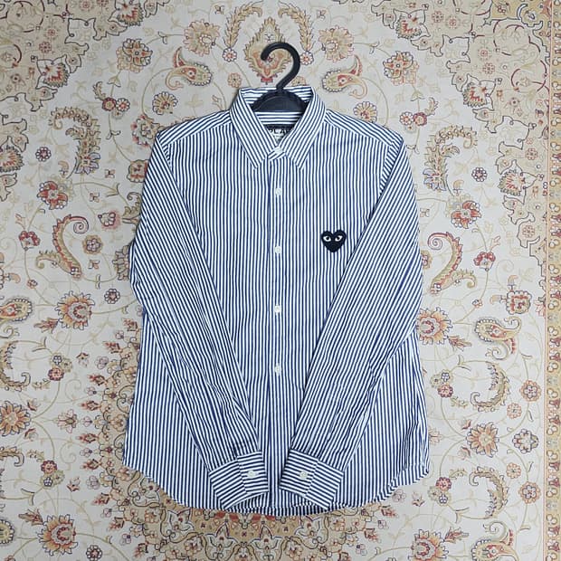 꼼데가르송 스트라이프 여성 셔츠 s
[정품]