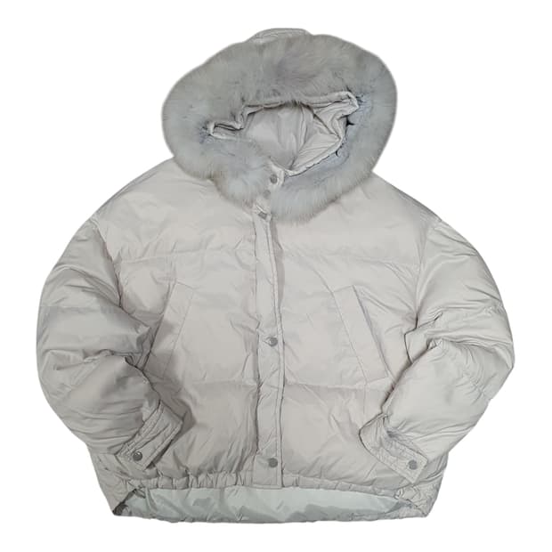 ✨ (바배) 폭스퍼 크롭 숏패딩