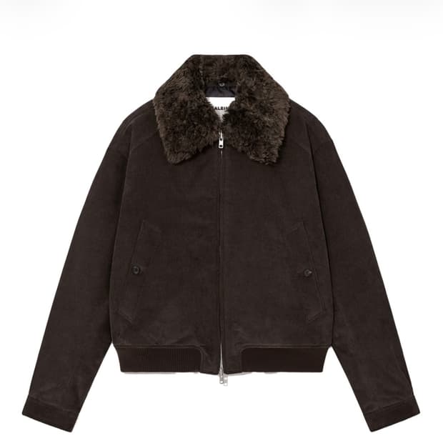 [2] 알렌느 디테쳐블 카라 코듀로이 블루종