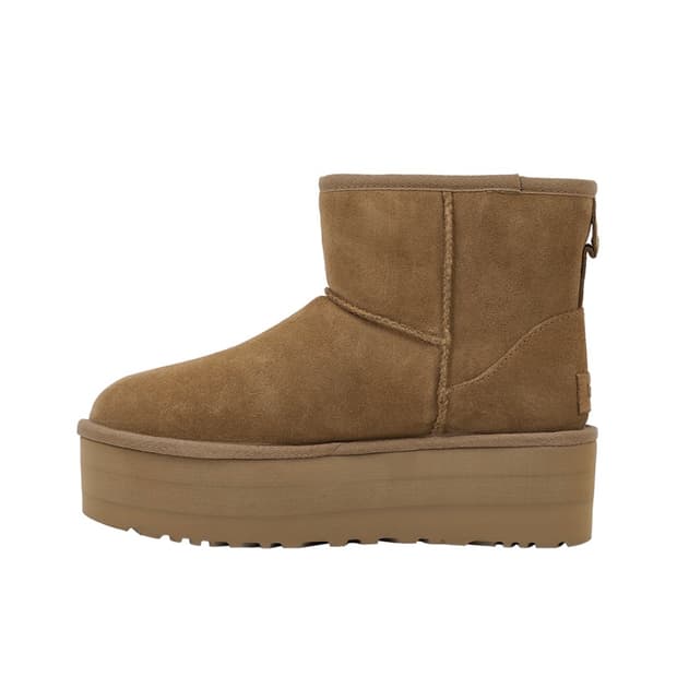 (W) 어그 클래식 미니 플랫폼 부츠 체스트넛 굽 4cm 8L