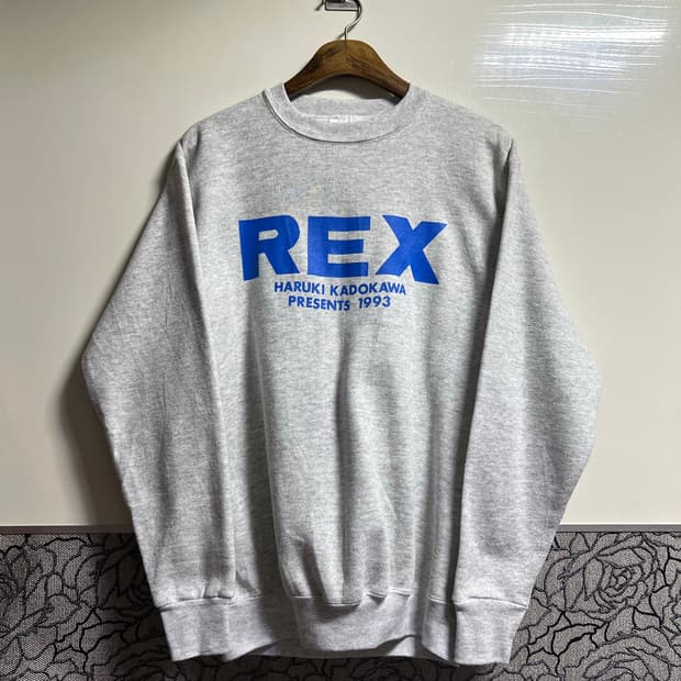 1993 재팬 무비 REX HARUKI KADOKAWA 맨투맨 티셔츠