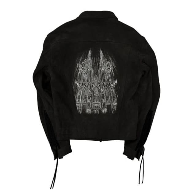 언더마이카 대성당 스웨이드 트러거 자켓