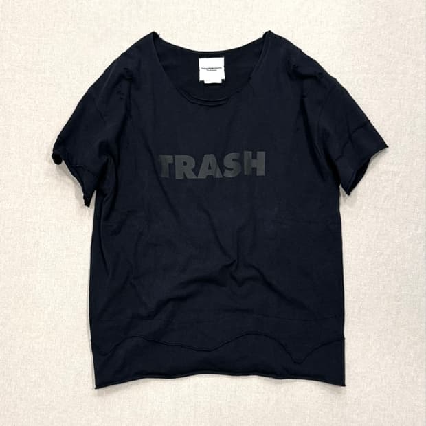 솔로이스트 15ss 디스트레스드 TRASH 티셔츠