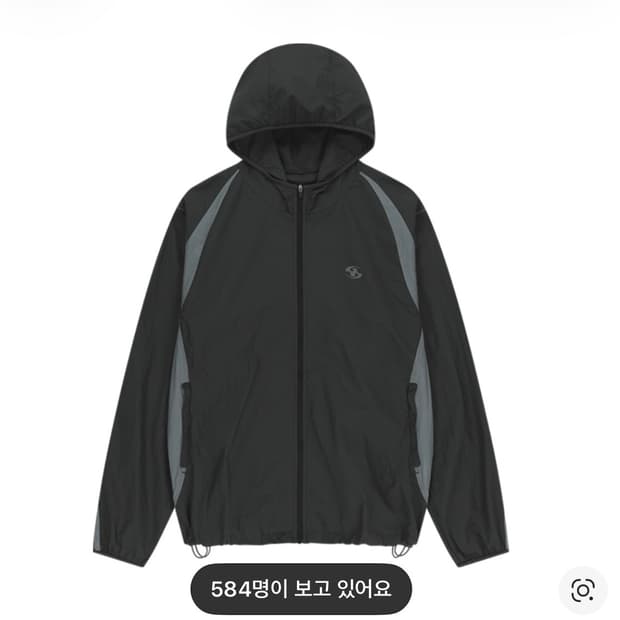 산산기어 패널드자켓 블랙 3사이즈 L 새상품