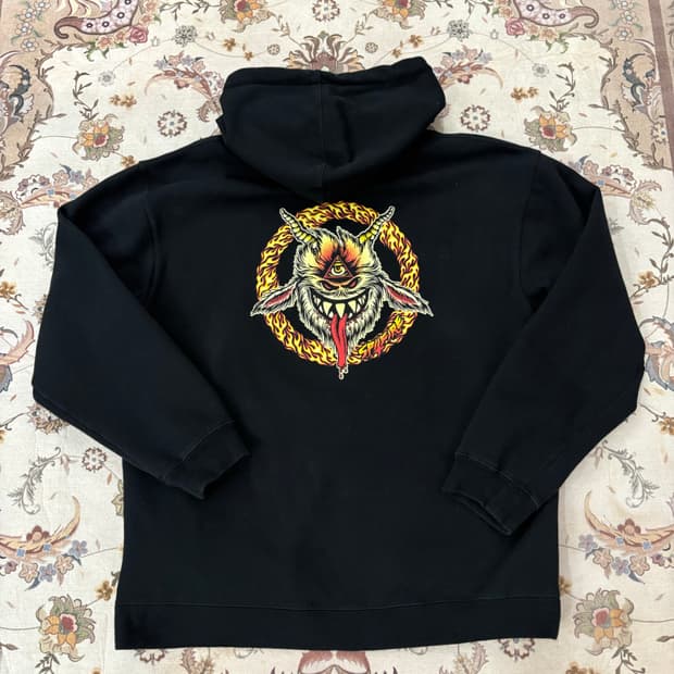 스피릿파이어 빅로고 스웻 후드티