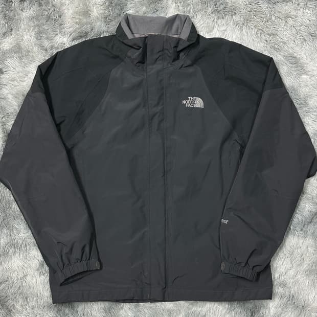 노스페이스 그레이 고어텍스 바람막이 자켓 