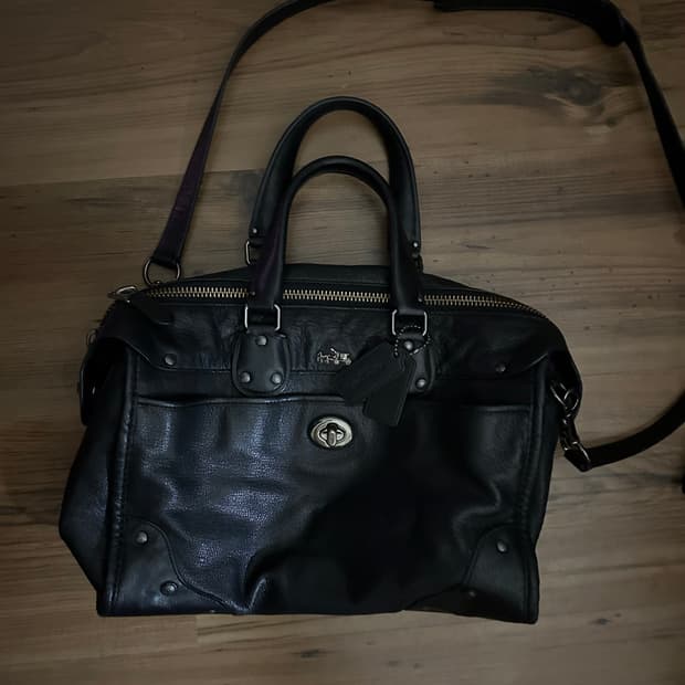 Coach Turn-Lock Bag