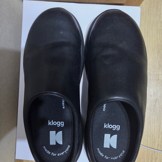 klogg 클로그 블랙 뮬