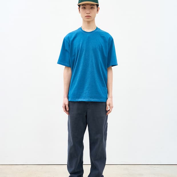 [M] 애프터프레이 더스티드 레귤러 데님 진스 네이비