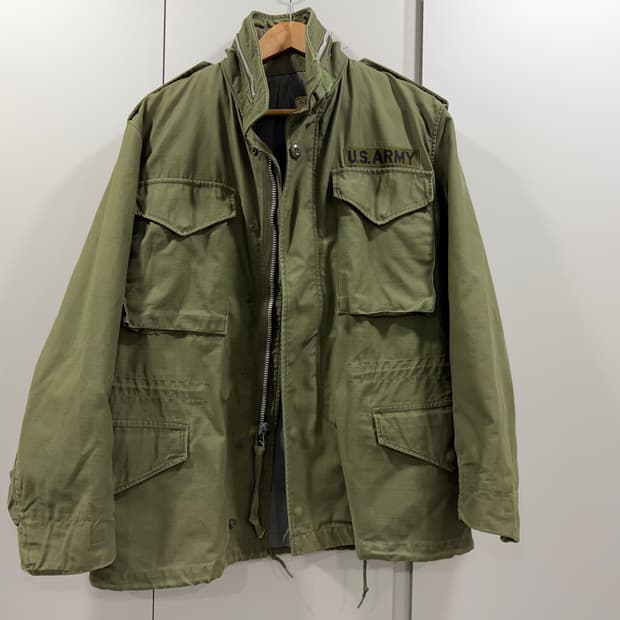 (소장용 레어) 회색안감 m65 필드자켓 스몰숏