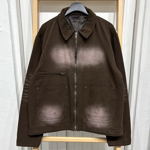 [새상품] 브러쉬 코튼 자켓