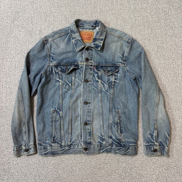 리바이스 데님 청자켓 L