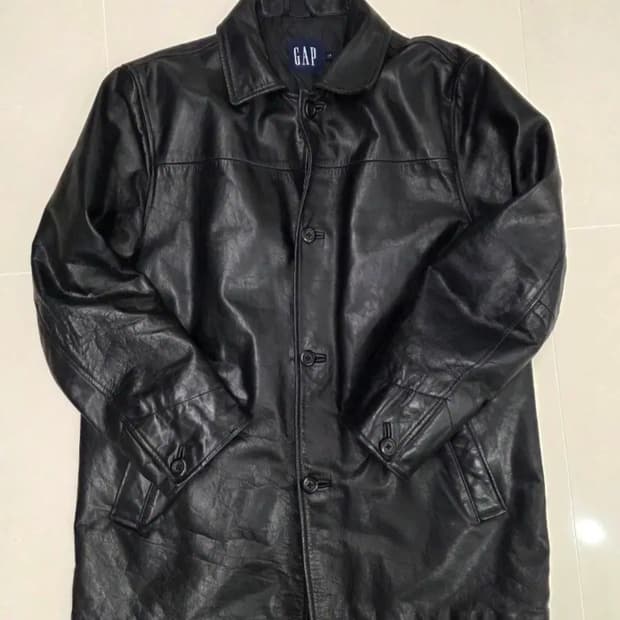 올드 갭 레더 카코트