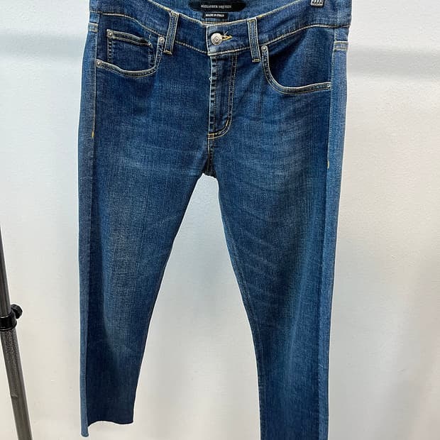 29) 알렉산더맥퀸 스판 크롭팬츠 