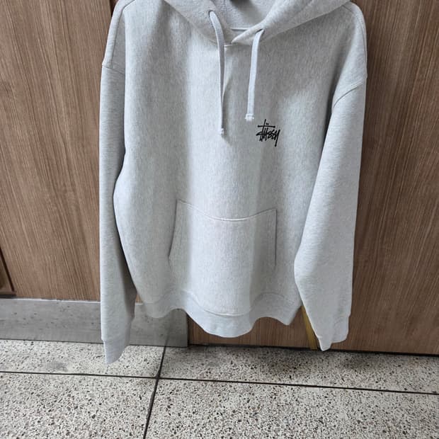 스투시 기모 후드 m