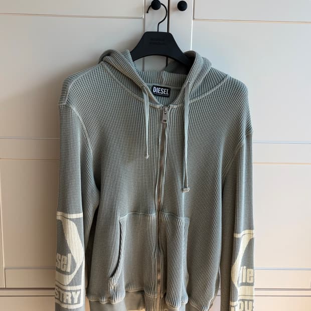 디젤 후드집업 민트