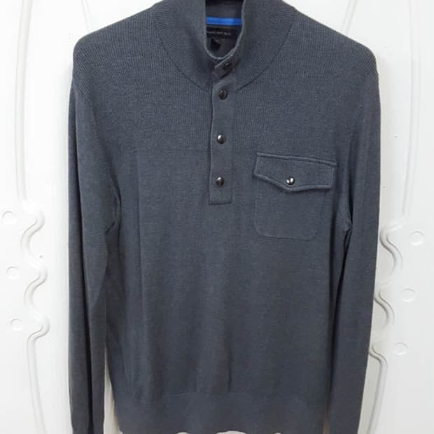 바나나리퍼블릭 남성 코튼 긴팔티 97-100