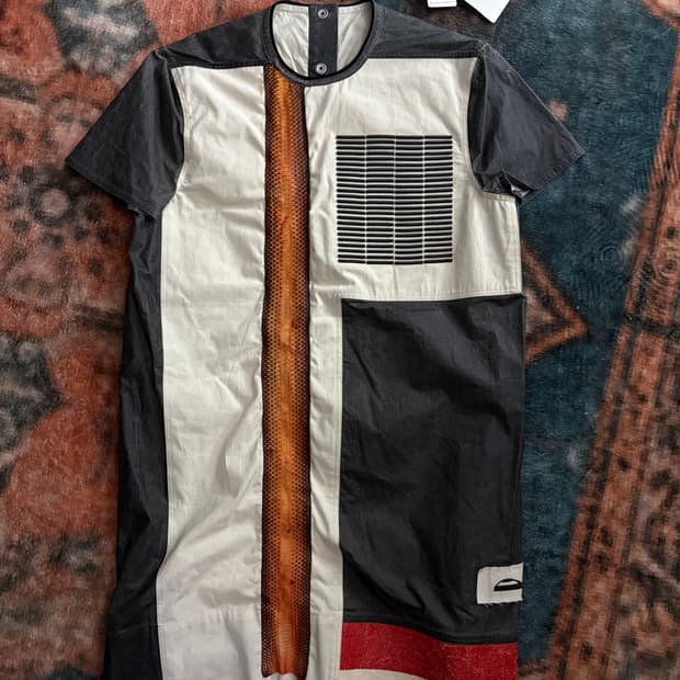 TTF✳️2016 ss 릭오웬스 스네이크 스킨 패치 T