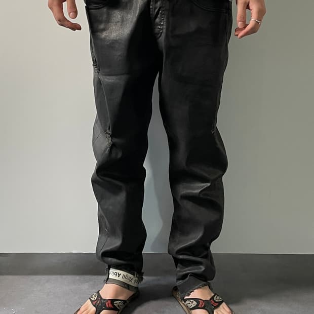 오프화이트 디스트 블랙 코팅진 (onp.72)  