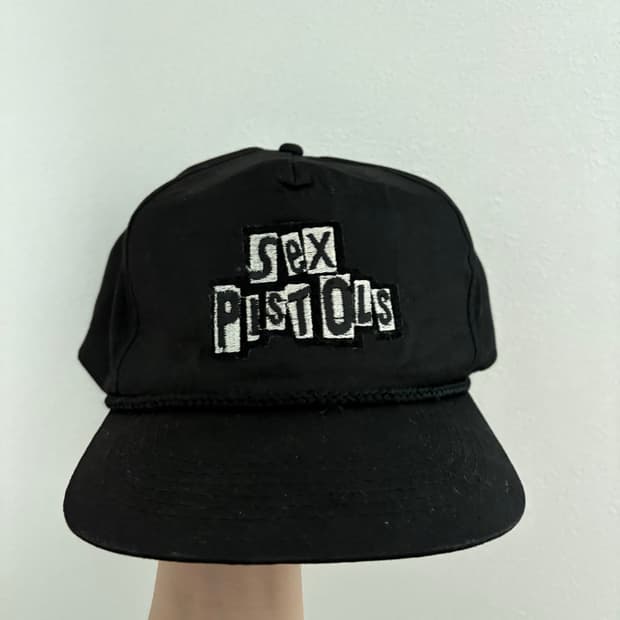 90s sex pistols cap