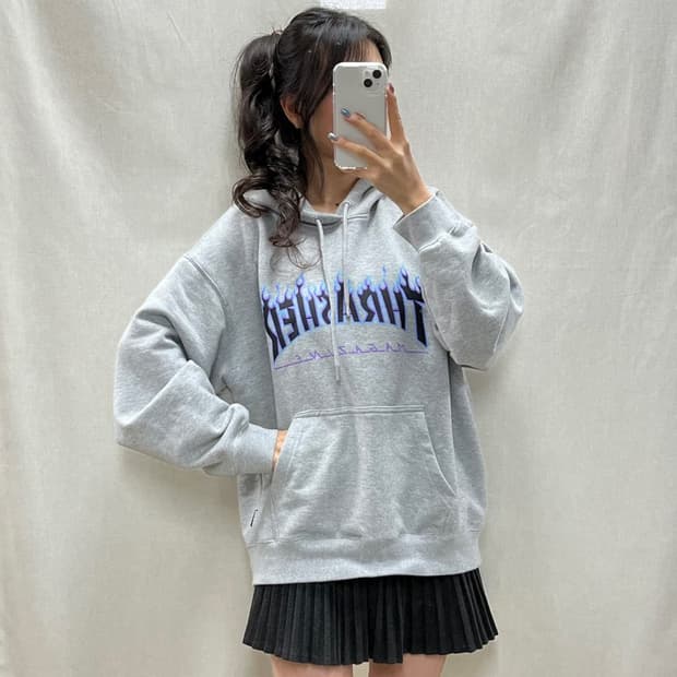 트래셔 후드 티셔츠/#3524