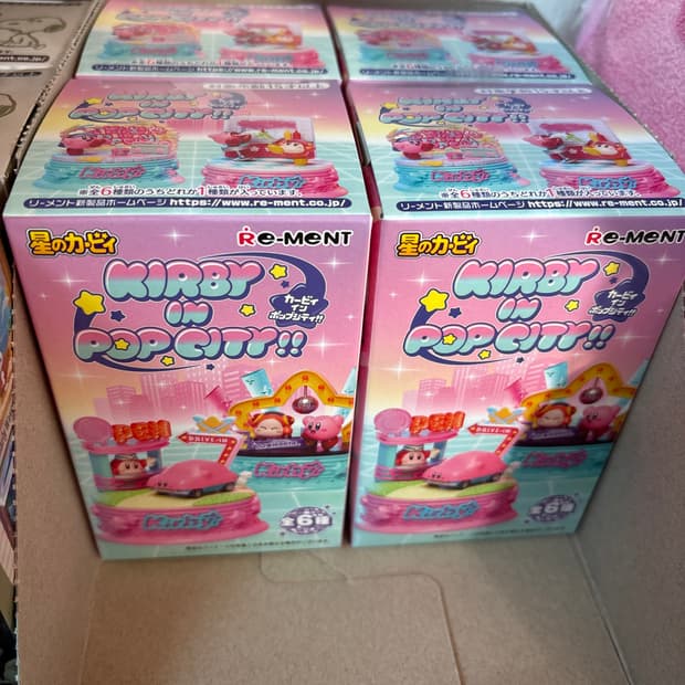 커비 리멘트 랜덤 피규어 랜덤1개