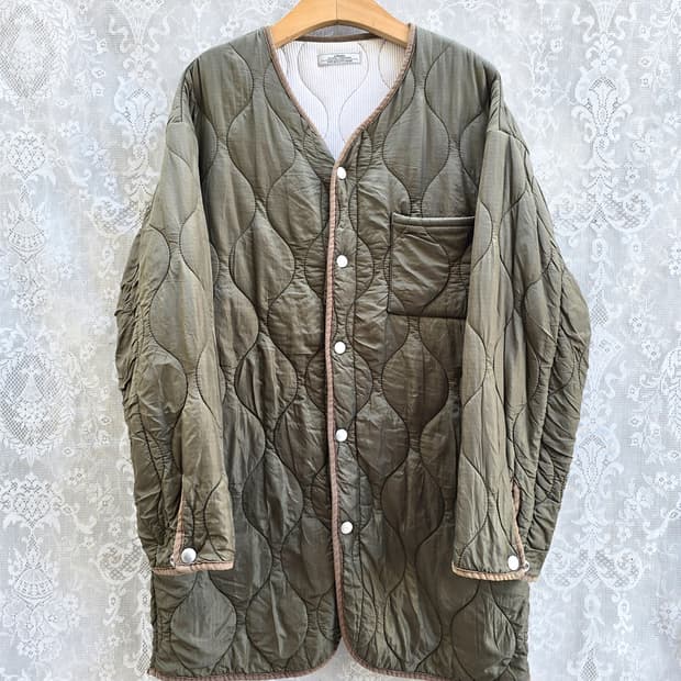 저널스탠다드 밀리터리 퀄팅 자켓