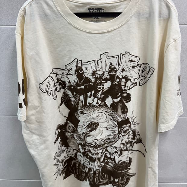 스캇 내한 머천 반팔 xl 새상품 팝니다