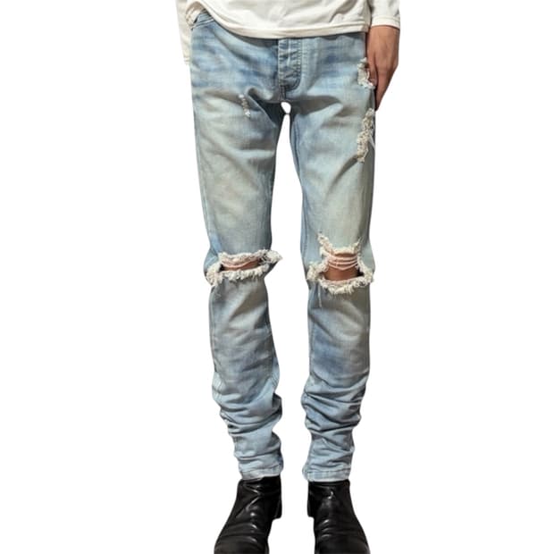 C&S side zipper 스키니 진