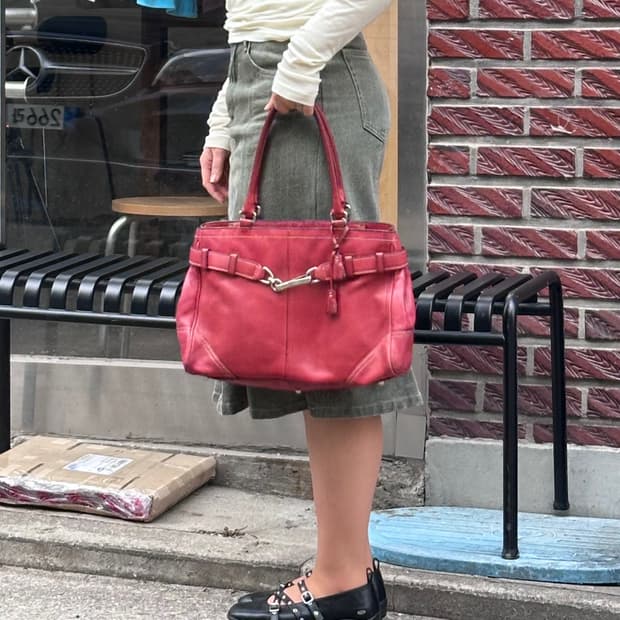 Coach 빈티지 토트백