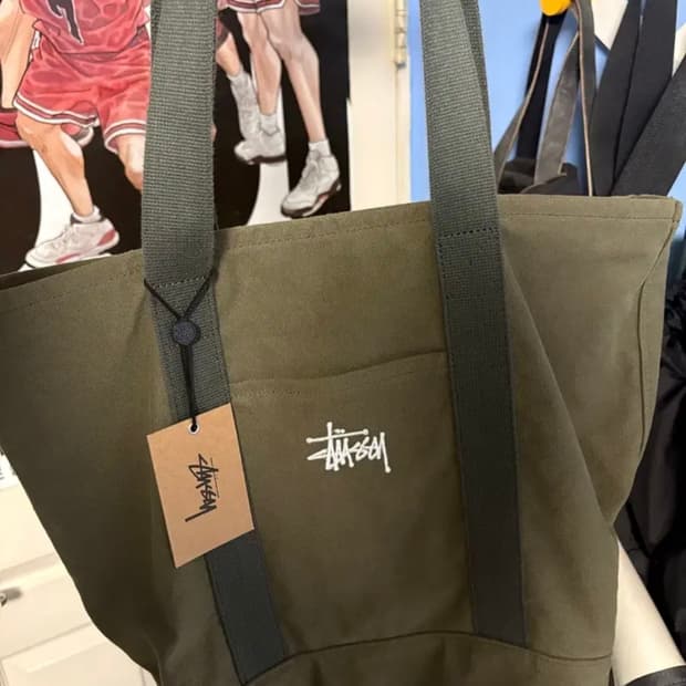스투시 토트백