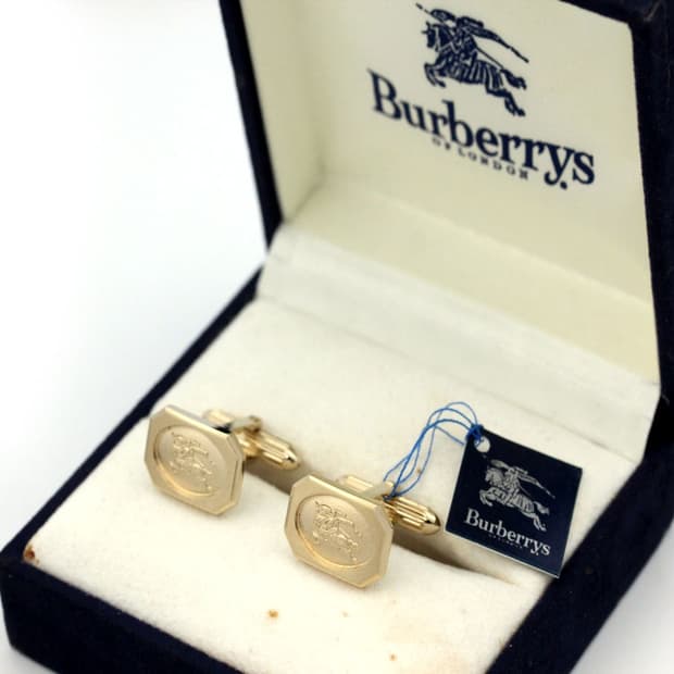 버버리 미사용 S등급 남자 명품 커프스 빈티지