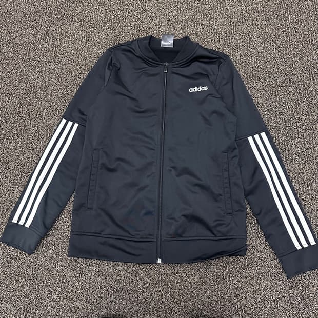 아디다스 여성 집업 트랙탑 져지 블랙 M