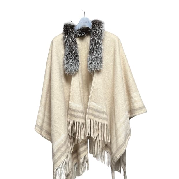 고비 GOBI 실버폭스 캐시미어100 판쵸