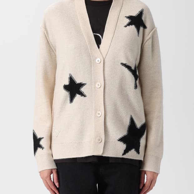 자딕앤볼테르 별 패턴 가디건 25SS