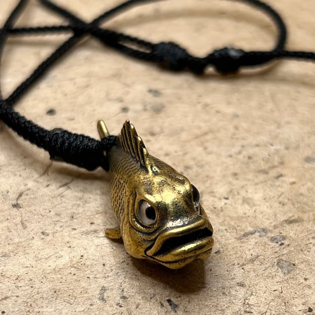 piranha necklace