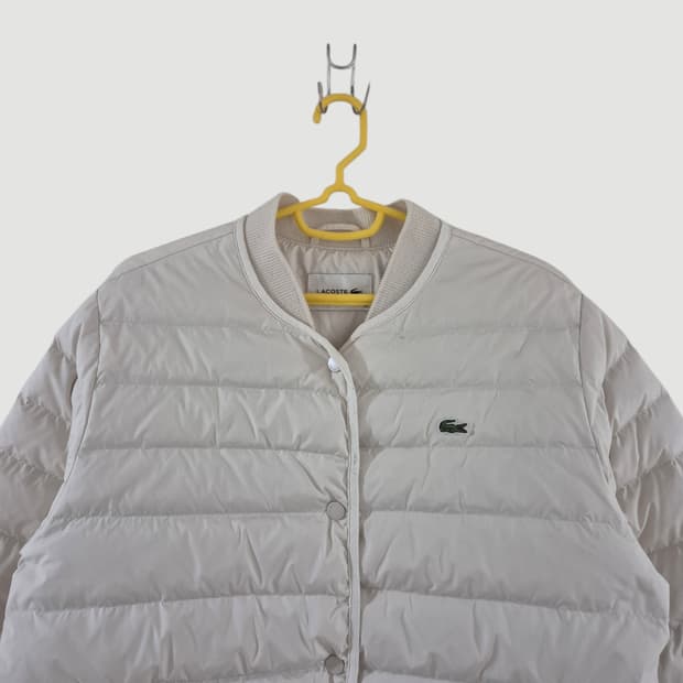 [100]라코스테 여자 구스경량패딩