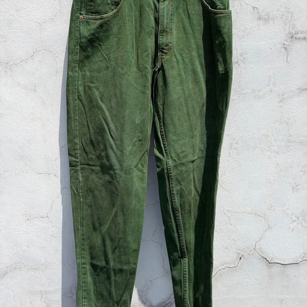 [34] 90s 리바이스 560 그린톤 데님 팬츠 USA made