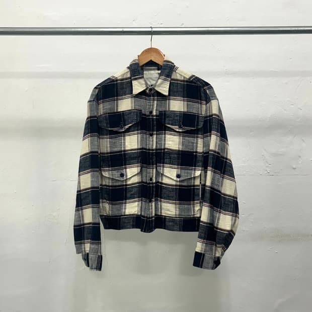 R13 멀티포켓 오버사이즈드 셔츠 