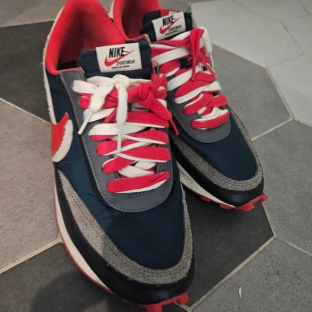 나이키x사카이x언더커버 LD와플 유니버시티 레드