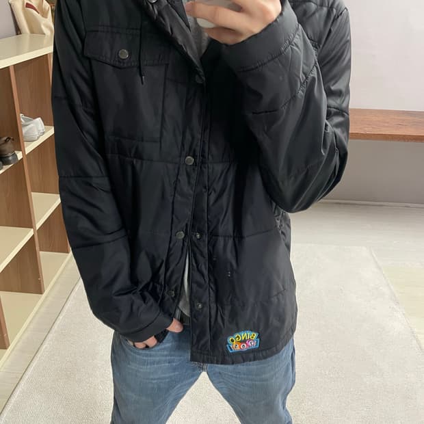 L) windriver 후드 경량패딩