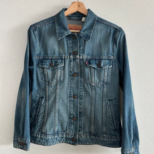 리바이스 데님 트러커 자켓 데님자켓