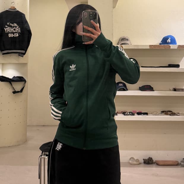 아디다스 유로파 그린 트랙탑 져지 U737