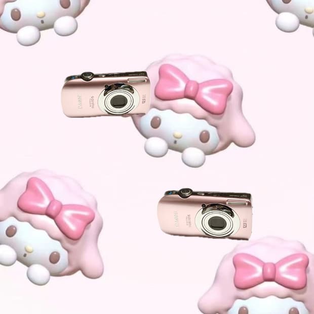 딸기우유&미노이!)Canon IXUS 110 IS 빈티지디카 카메라