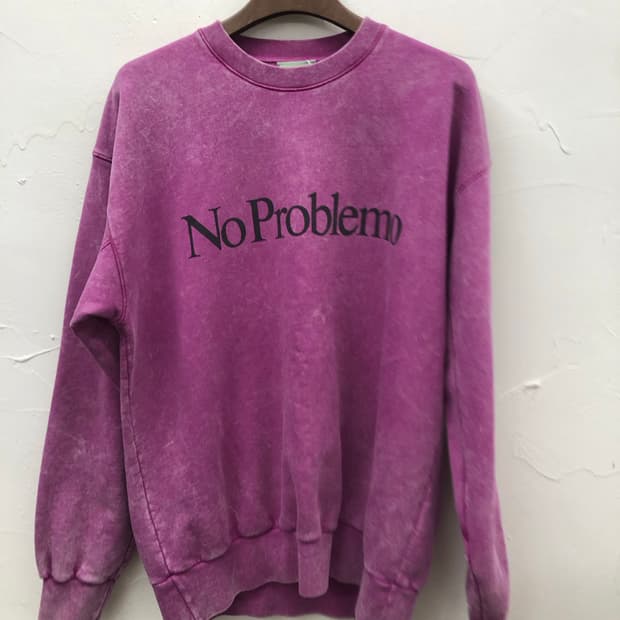  no problemo 피그먼트 맨투맨