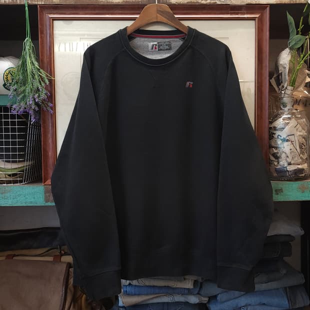 90s 러셀 스웻셔츠 맨투맨 블랭크 오리지널 빈티지 스웻셔츠 L